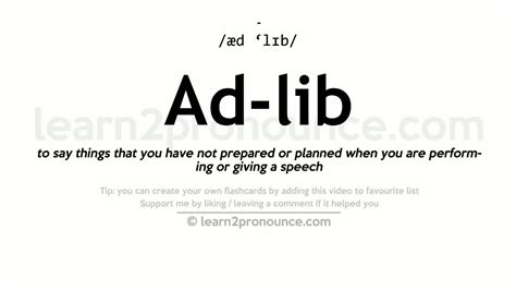 adlib meaning music