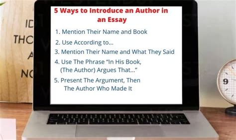 how to introduce authors in an essay: how to craft the perfect introduction for a book review