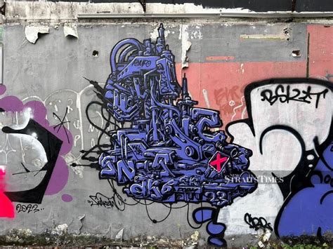 Is graffiti considered art, and what role does it play in urban spaces?